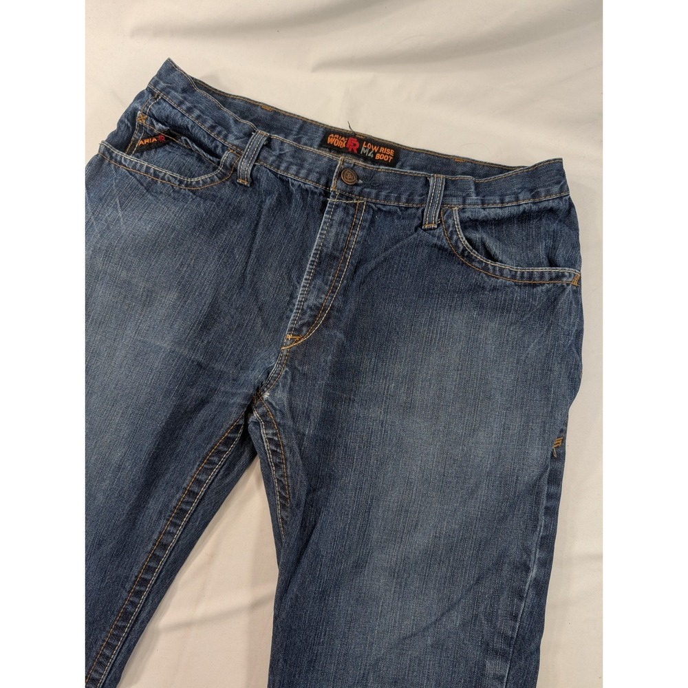 Ariat FR M4 Boot Jeans 40x31 (40*32 Tag)  Dark  CAT2 2112 Flame Resistant Denim